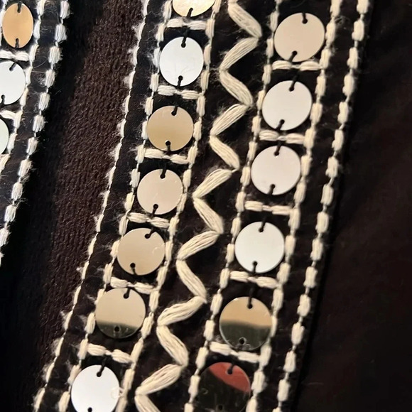 Tory Burch Sequin Embellished Tunic Size 14 - Picture 3 of 11